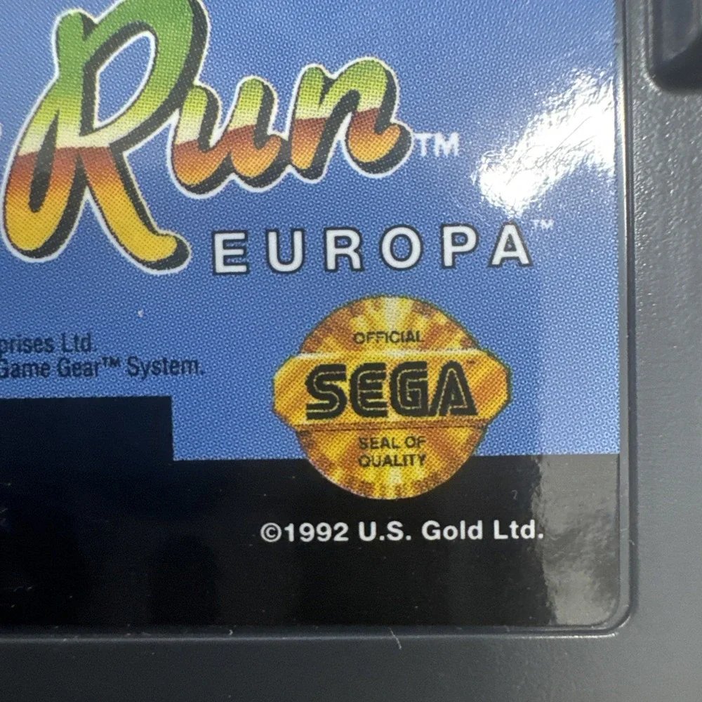 Sega Game Gear Lot Of 2 Games U.S. Gold Out Run (1992),Fred Couples Golf 1w/case